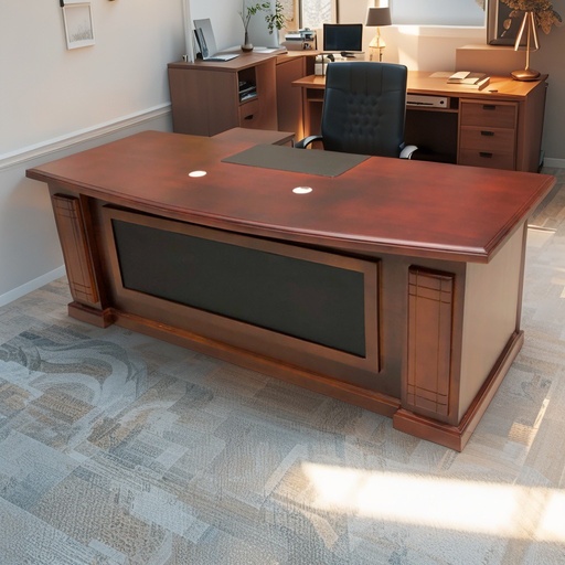 Table de bureau avec retour Megalux TB-8316