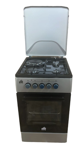 [CUIS-T5311G/A] Cuisinière 50x60 3foyers à gaz zt un foyer électrique noir (copie)