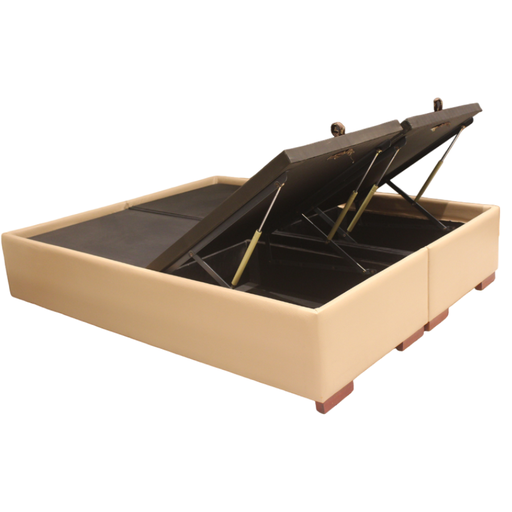 [SOM-1620VIP1MLS] Sommier 160x200cm en PVC avec male de stokage