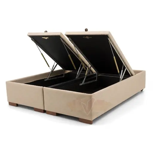 [SOM-2020VIP2MLS] Sommier 160x200cm en PVC avec male de stokage